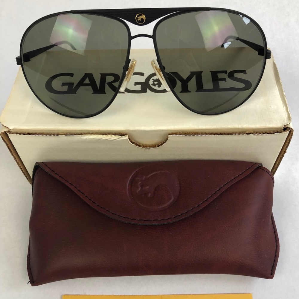 Gargoyles Vintage Sunglasses KittyHawk Gray/Black